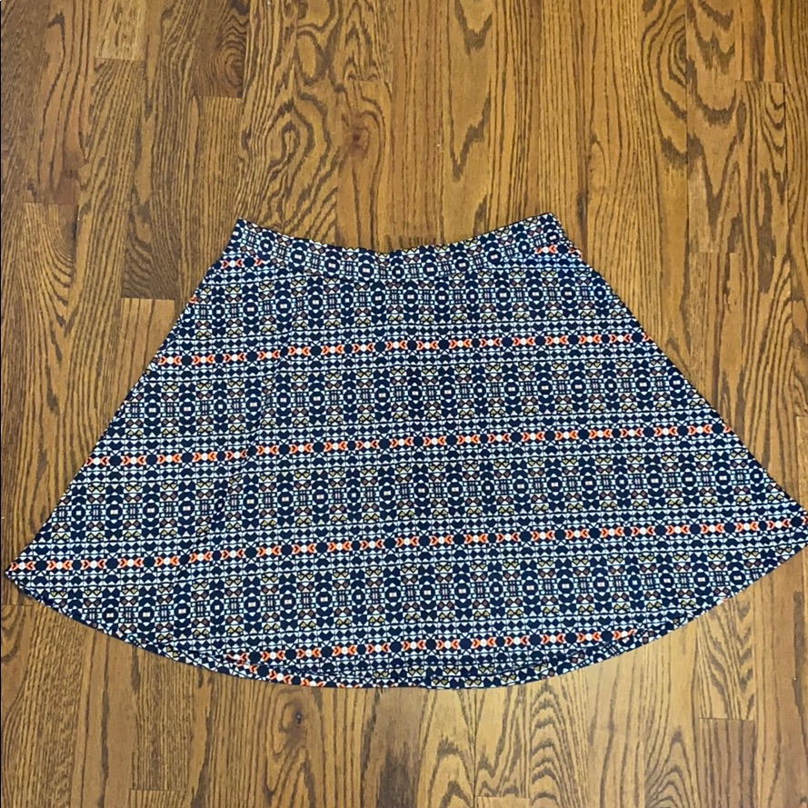 Patterned Circle Skirt